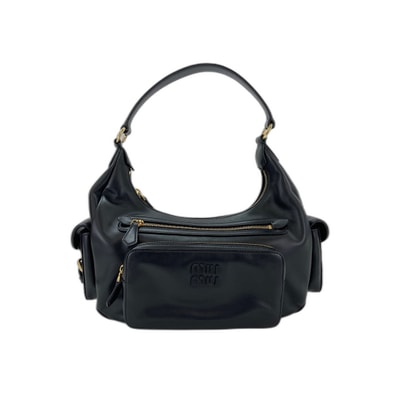 ミュウ ミュウ Miu Miu ポケット ショルダーバッグ【中古】