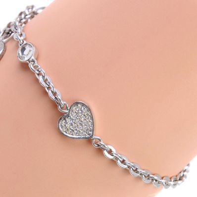 クリスチャンディオール ハート レディースブレスレット