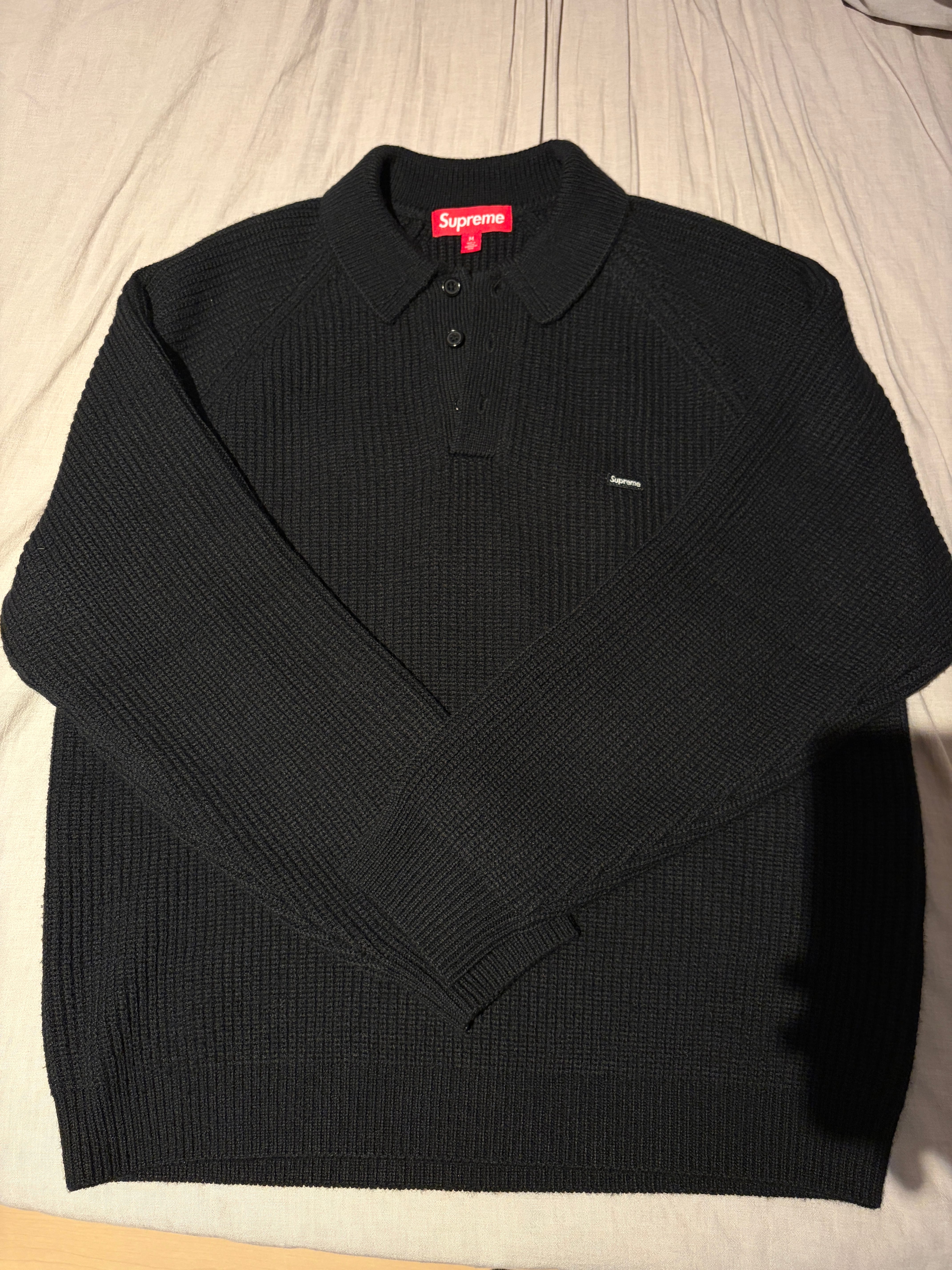 Supreme Small Box Polo Sweater (25FW) 