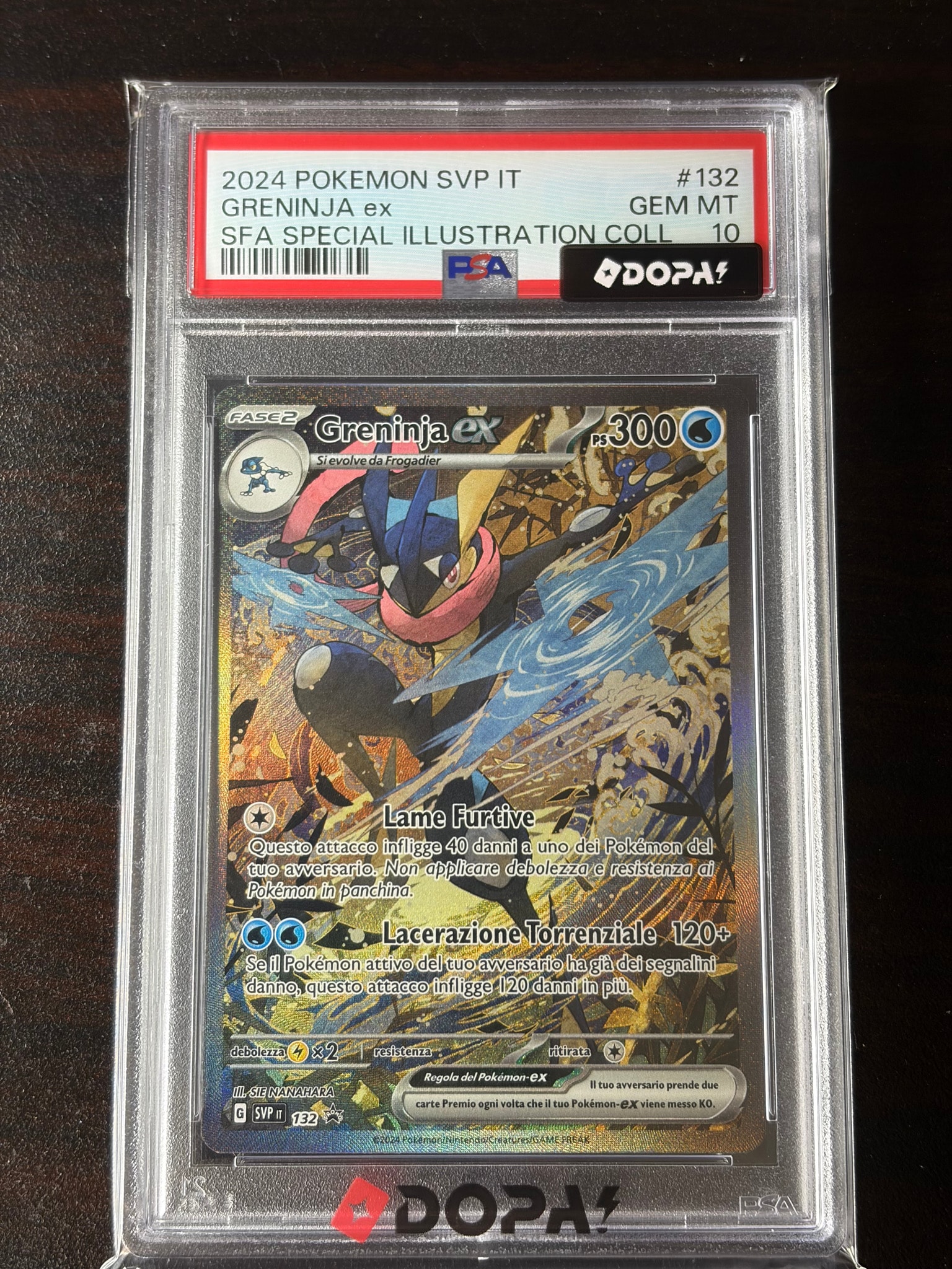 ゲッコウガex P [SVP EN 132]【英語版】(スカーレット&バイオレット