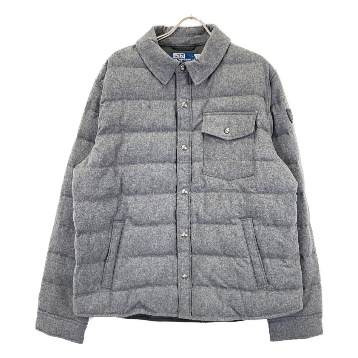 新品・未使用(ワケあり)】ポロ ラルフローレン ｸﾞﾚｰ Quilted Wool