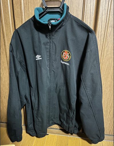 Supreme /Umbro Cotton Ripstop Track Jacket "Black"