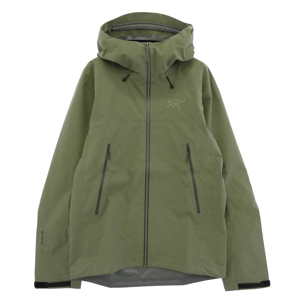 ARC'TERYX アークテリクス X000007725 23年製 Beta Lightweight Jacket Mens ベータ ライトウェイト ジャケット メンズ カーキ系 S【極上美品】【中古】