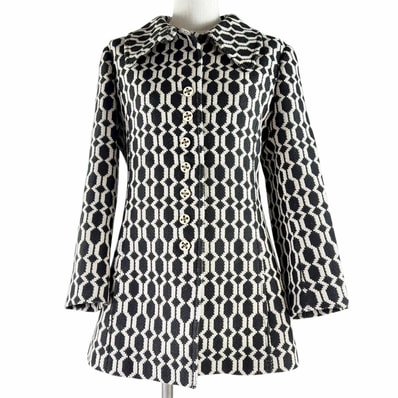 極美品 グッチ ジャケット ブラック レディース 40 649031