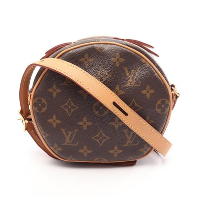 ルイ・ヴィトン LOUIS VUITTON ボワット シャポー スープルPM ショルダーバッグ バッグ PVCコーティングキャンバス レザー モノグラム レディース ブラウン系 M45149 【中古】