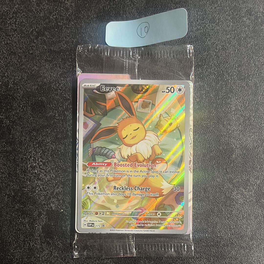 イーブイ P [SVP EN 173]【英語版】(スカーレット&バイオレット「プリズマティックエボリューションズ エリートトレーナボックス」)