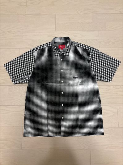Supreme Gingham S/S Shirt "Black"