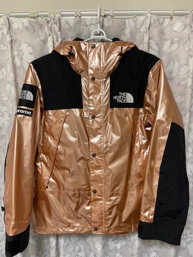 Supreme x The North Face Metallic Mountain Parka "Pink"