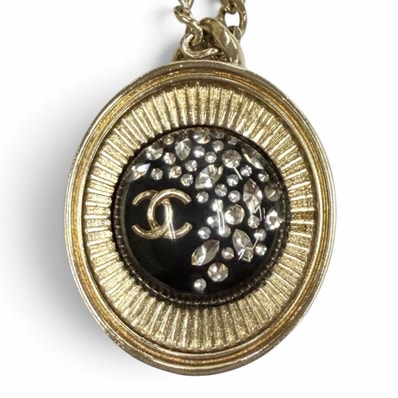美品 シャネル ネックレス ゴールド レディース D21B
