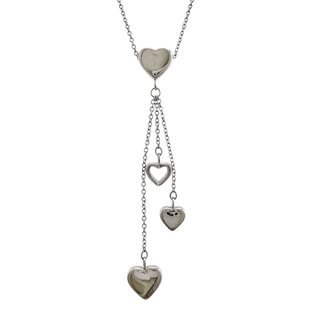 ティファニー ネックレス 18金 K18ホワイトゴールド レディース TIFFANY&Co.  中古