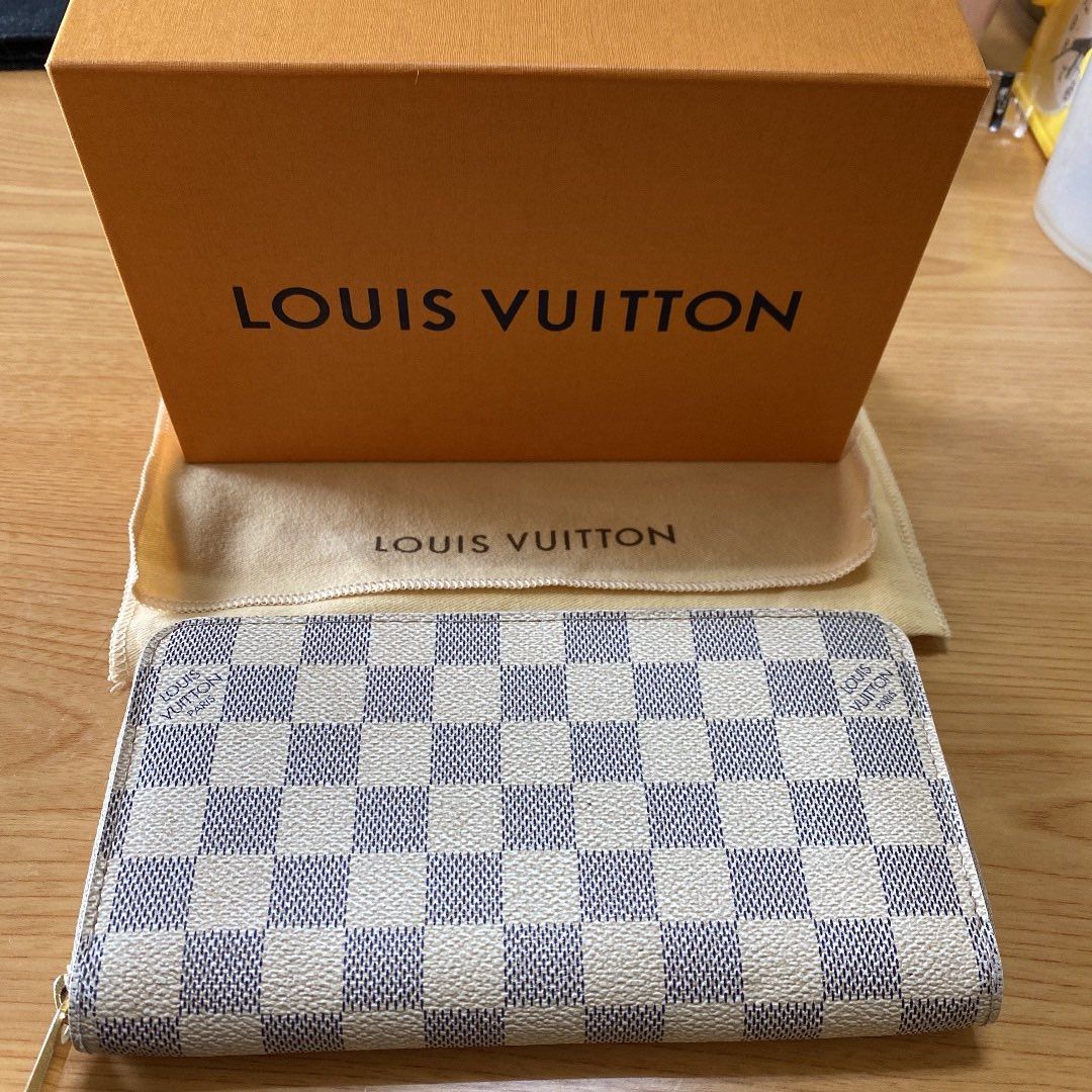 Louis Vuitton Zippy Wallet Damier Azur