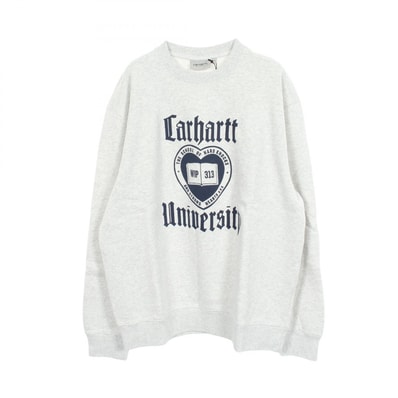 カーハートダブリューアイピー Carhartt WIP Schooling スウェット 衣料品 トップス コットン メンズ グレー系 / ネイビー系 I035642482XXXL 【新品】