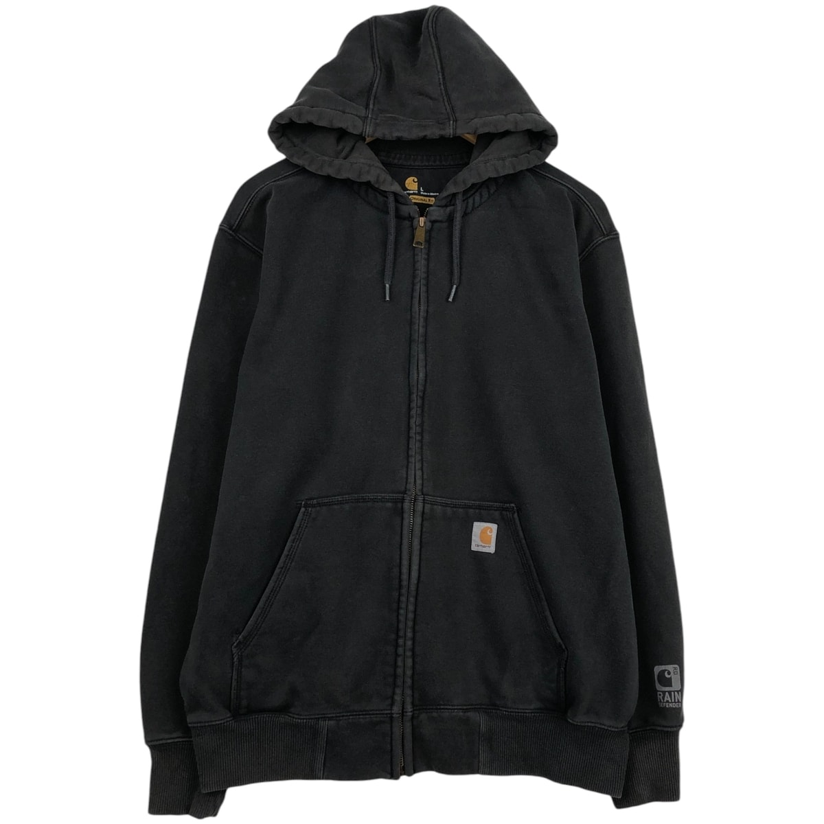 古着 カーハート Carhartt ORIGINAL FIT スウェットフルジップパーカー メンズL相当/eaa632994