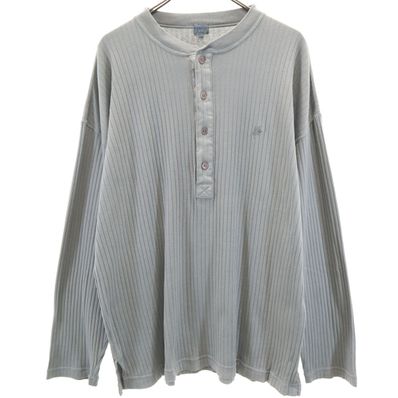 KENZO 90s 長袖 ヘンリーネック カットソー