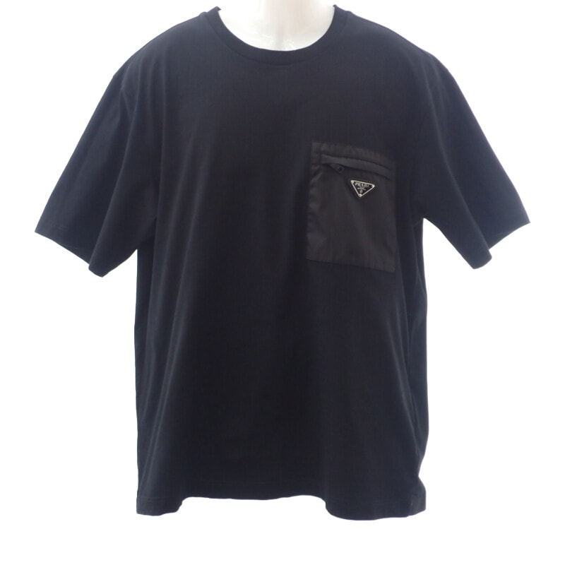 プラダ ジャージーTシャツ XXXXLサイズ 半袖 メンズ【中古】【Aランク】
