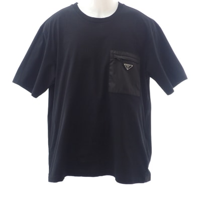 プラダ ジャージーTシャツ XXXXLサイズ 半袖 メンズ【中古】【Aランク】