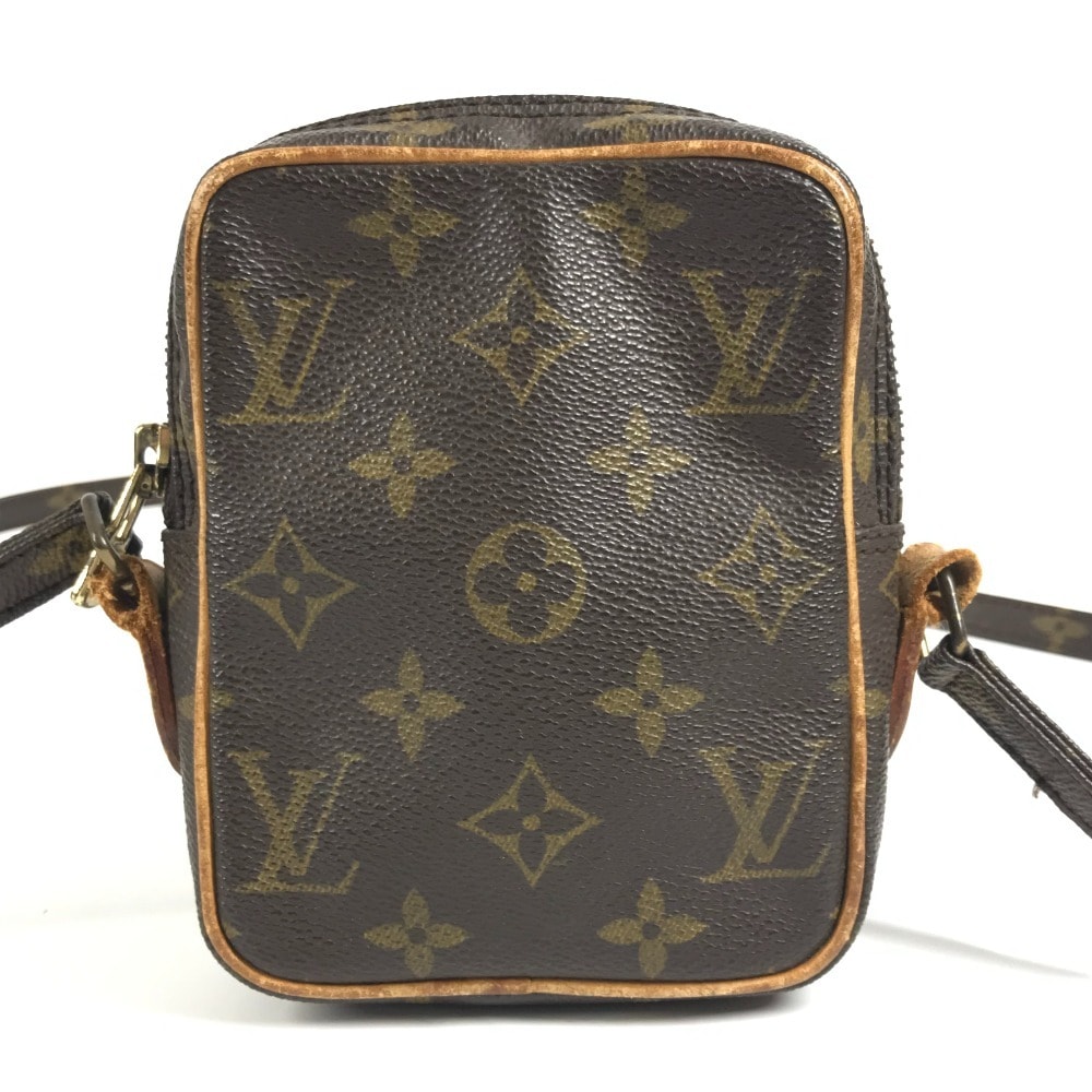 ルイヴィトン LOUIS VUITTON ミニダヌーブ ミニ ダヌーブ M45268 モノグラム カバン 肩掛け ポシェット ショルダーバッグ モノグラムキャンバス ブラウン
