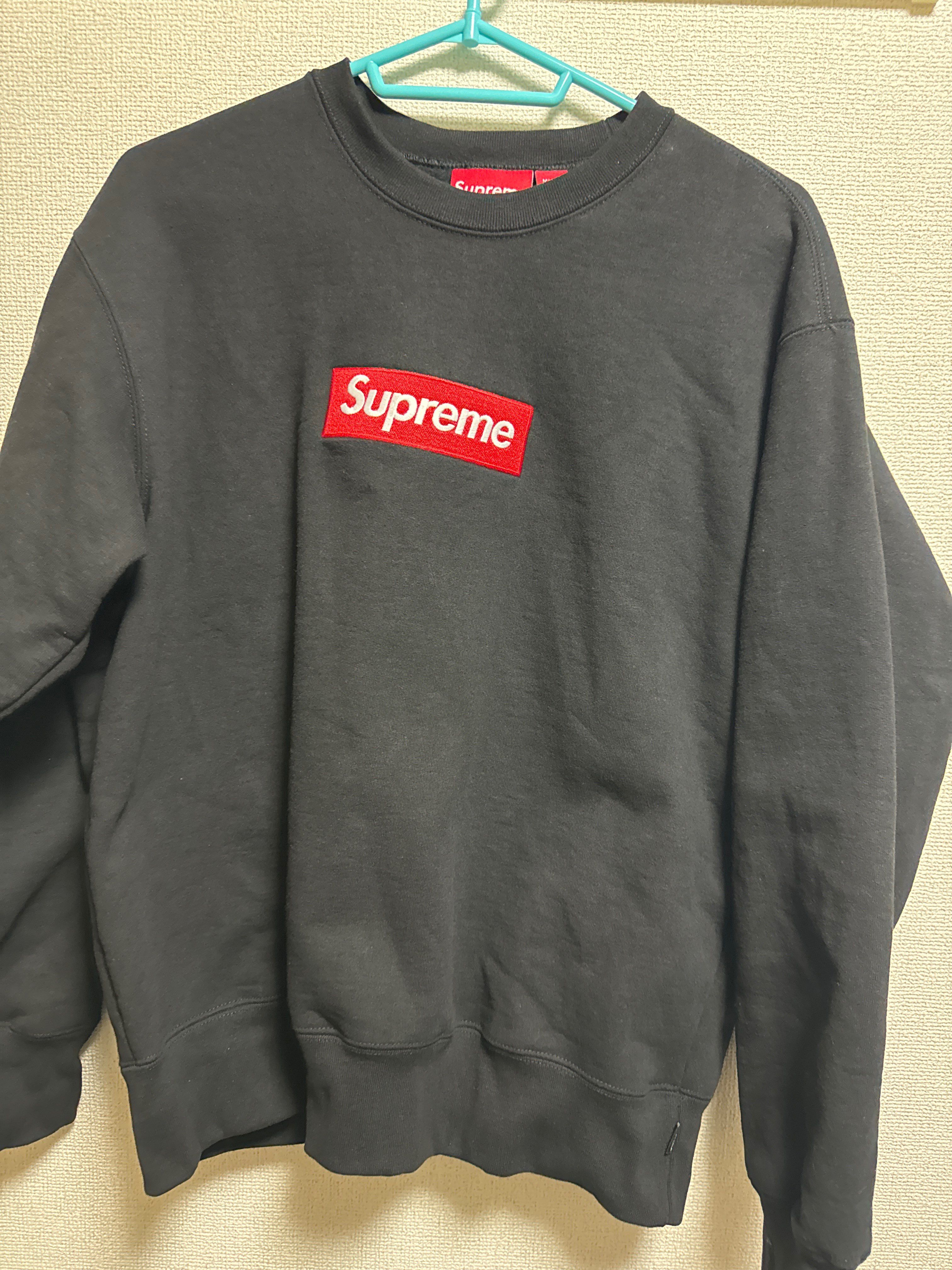 Supreme Box Logo Crewneck "Black" (22FW)