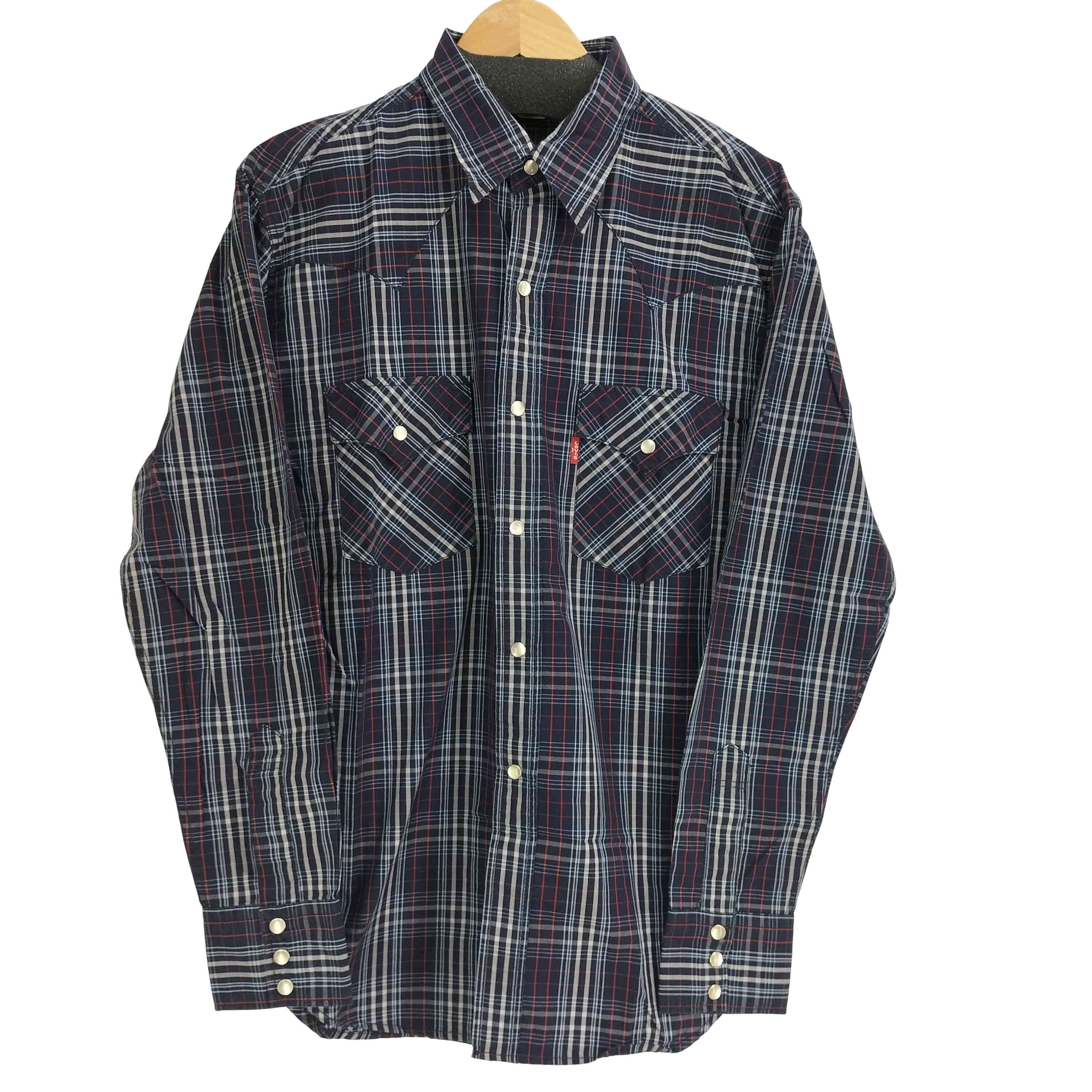 RED TAB チェック L/S ウエスタンシャツ【1142908968392】