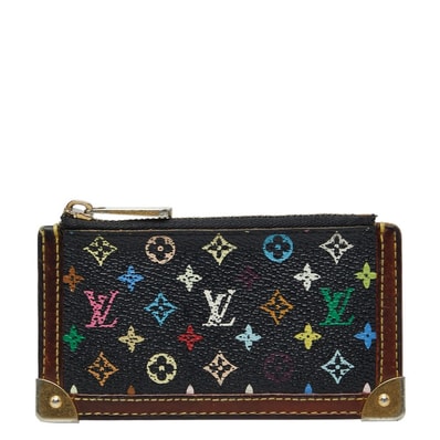 Louis Vuitton Monogram Multicolor Pochette Cle "Noir"