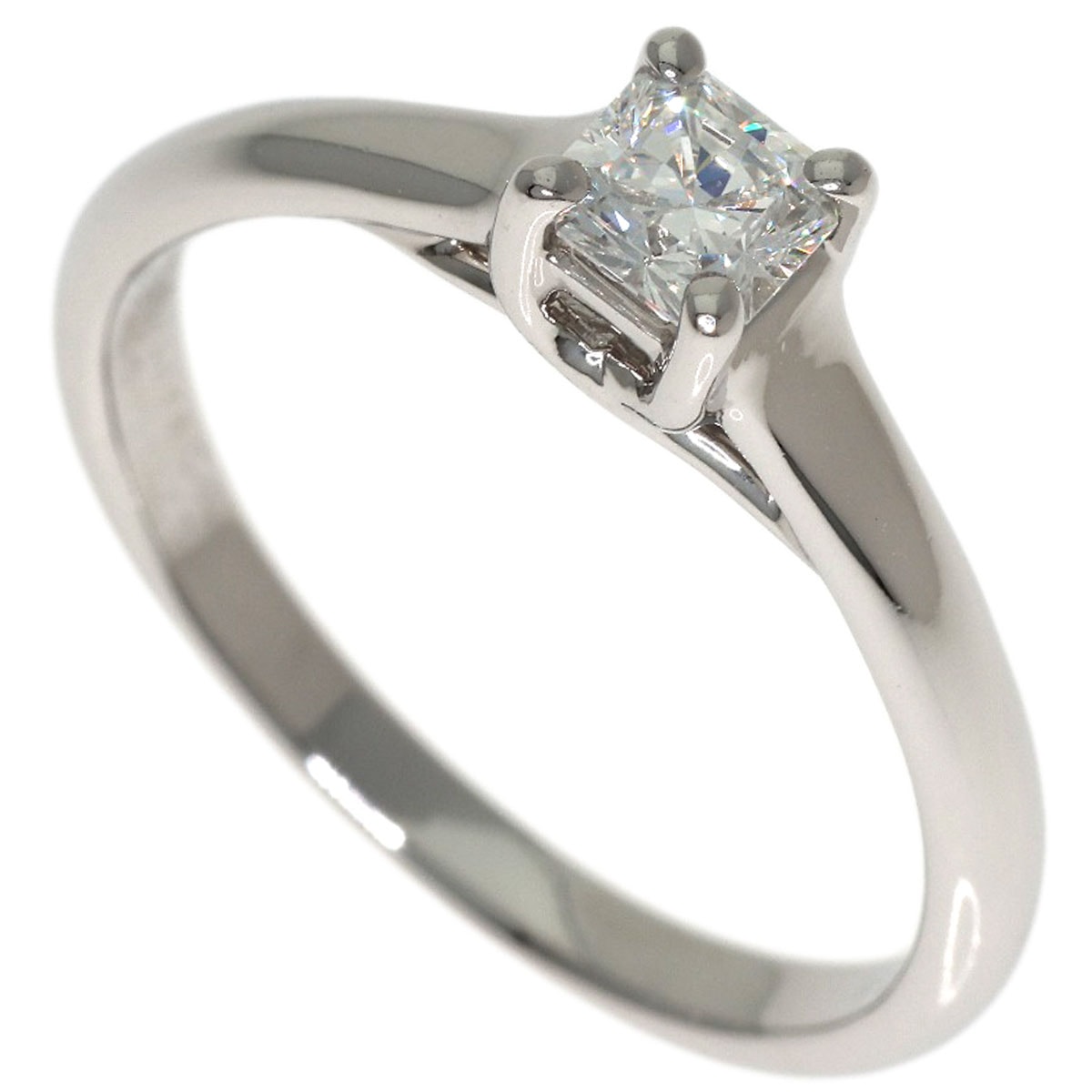 TIFFANY&Co. ティファニー ルシダ ダイヤモンド リング・指輪 PT950 レディース [中古]