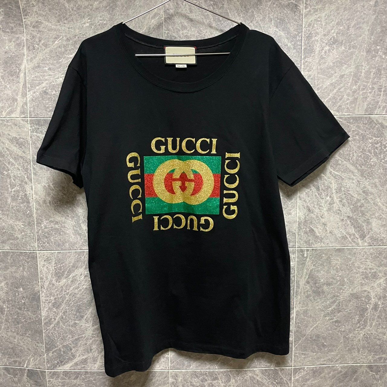 ★GUCCI★ グッチ 半袖 Tシャツ ブラック 黒 