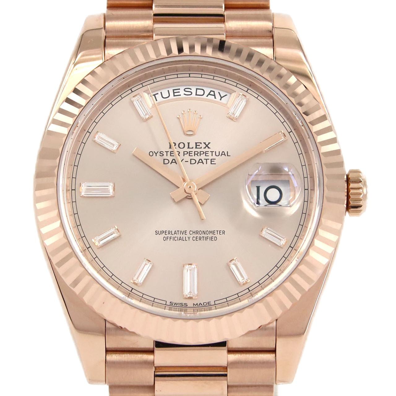 ロレックス デイデイト 228235A PG・RG 自動巻 ランダム番