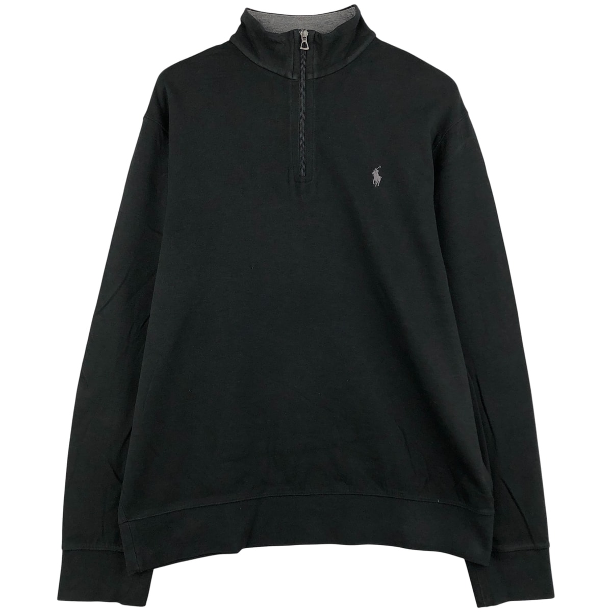 古着 ラルフローレン Ralph Lauren POLO RALPH LAUREN ハーフジップスウェットシャツ トレーナー メンズL相当/eaa480973