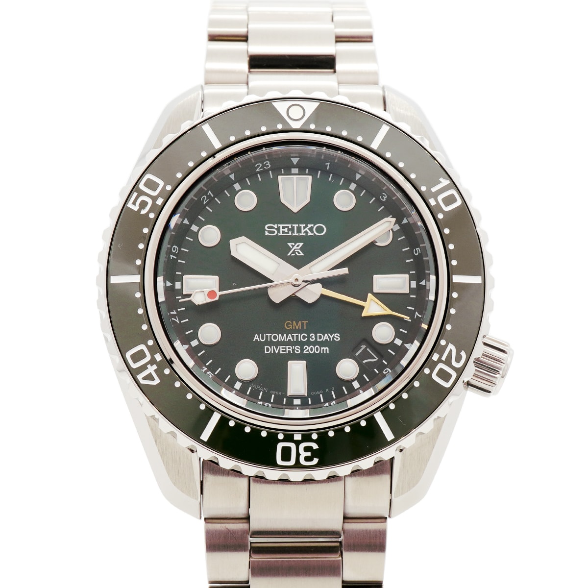 ★最終価格【6whe0398】セイコー プロスペックス メカニカルダイバーズ 1968 SBEJ009/6R54-00D0 グリーン文字盤【中古】腕時計 メンズ