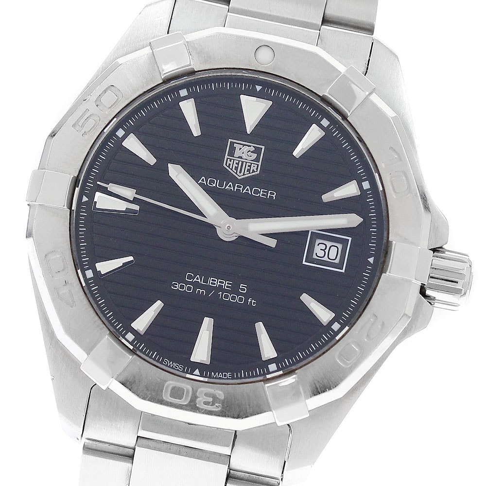 タグホイヤー アクアレーサー デイト WAY2110-0 メンズ 【中古】