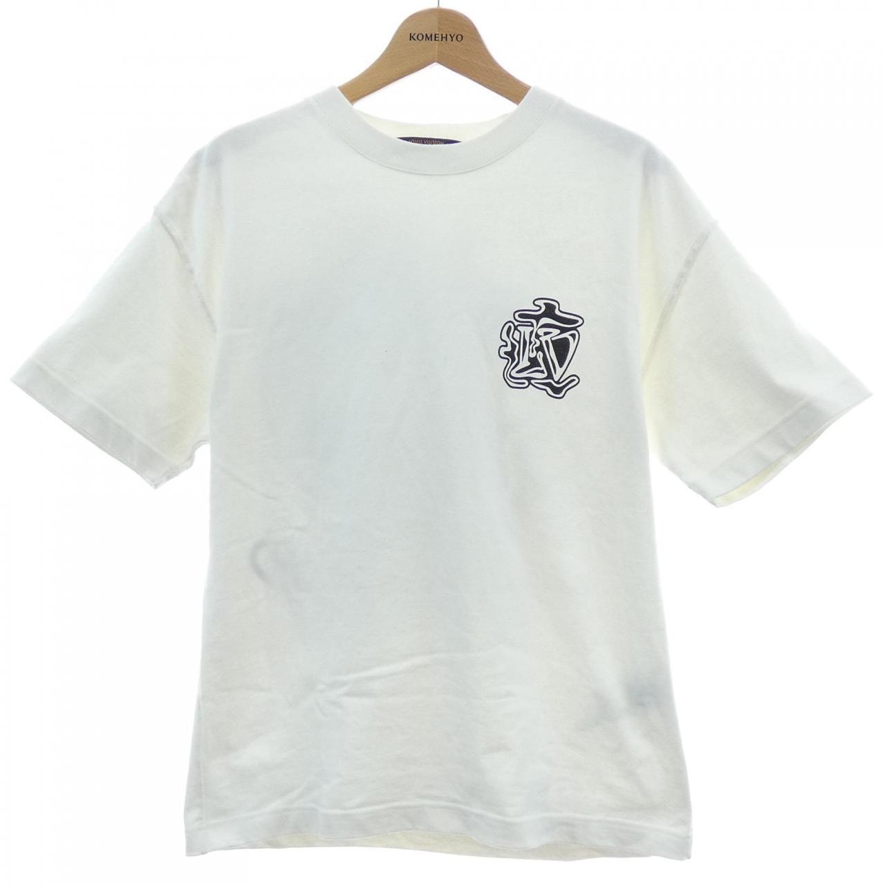ルイヴィトン LOUIS VUITTON LVスモークプリンテッド HHY90WNPL Tシャツ