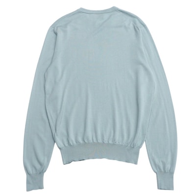 2022年製■HERMES エルメス セーター サイズS 長袖 クルーネック【おすすめ】 イタリア製 ブランド古着【中古】20250527/RA4879