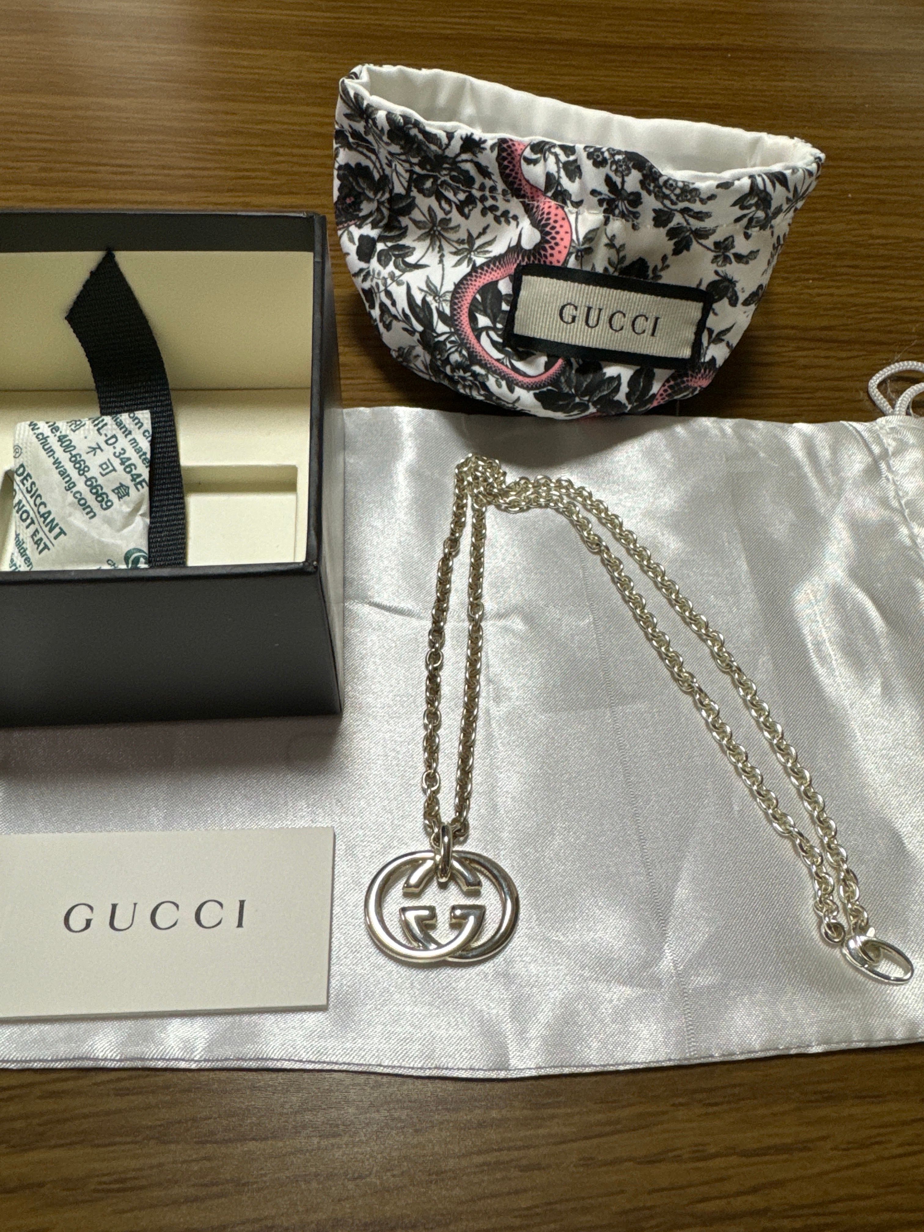 GUCCI GG Necklace "Silver"