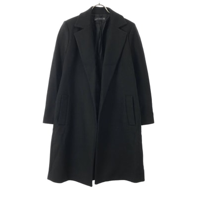 ZARA WOMAN ザラウーマン チェスターコート S ブラック テーラードコート