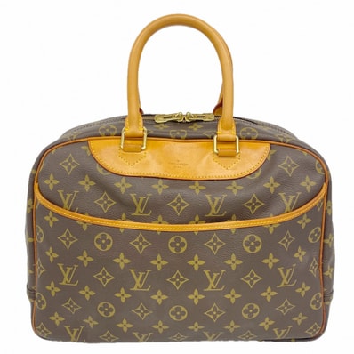 【6dc3994】ルイヴィトン ハンドバッグ モノグラム ドーヴィル M47270 ブラウン【中古】レディース