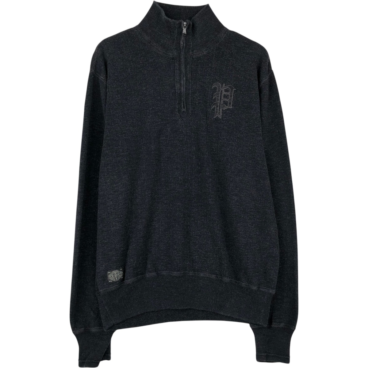 古着 ラルフローレン Ralph Lauren POLO RALPH LAUREN ハーフジップスウェットシャツ トレーナー メンズL相当/eaa647570