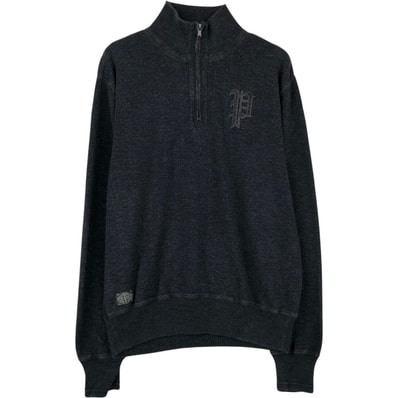 古着 ラルフローレン Ralph Lauren POLO RALPH LAUREN ハーフジップスウェットシャツ トレーナー メンズL相当/eaa647570