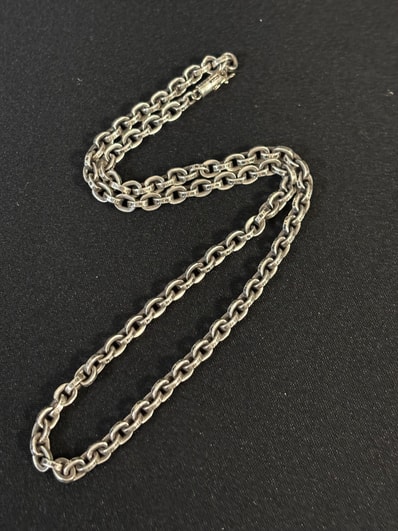 Chrome Hearts Paper Chain Necklace "Silver"
