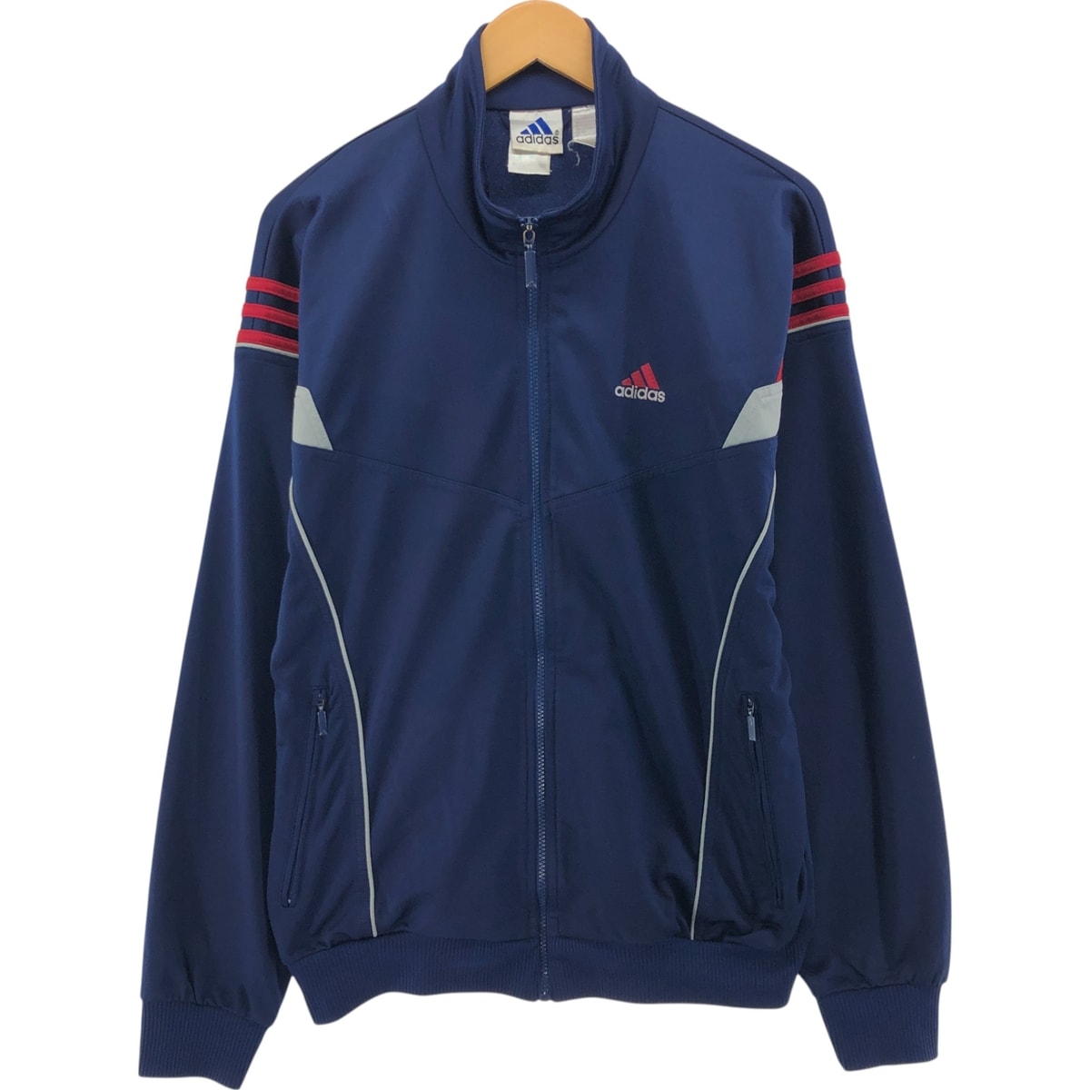 古着 00年代 アディダス adidas バックロゴ ジャージ トラックジャケット メンズM相当/eaa544580