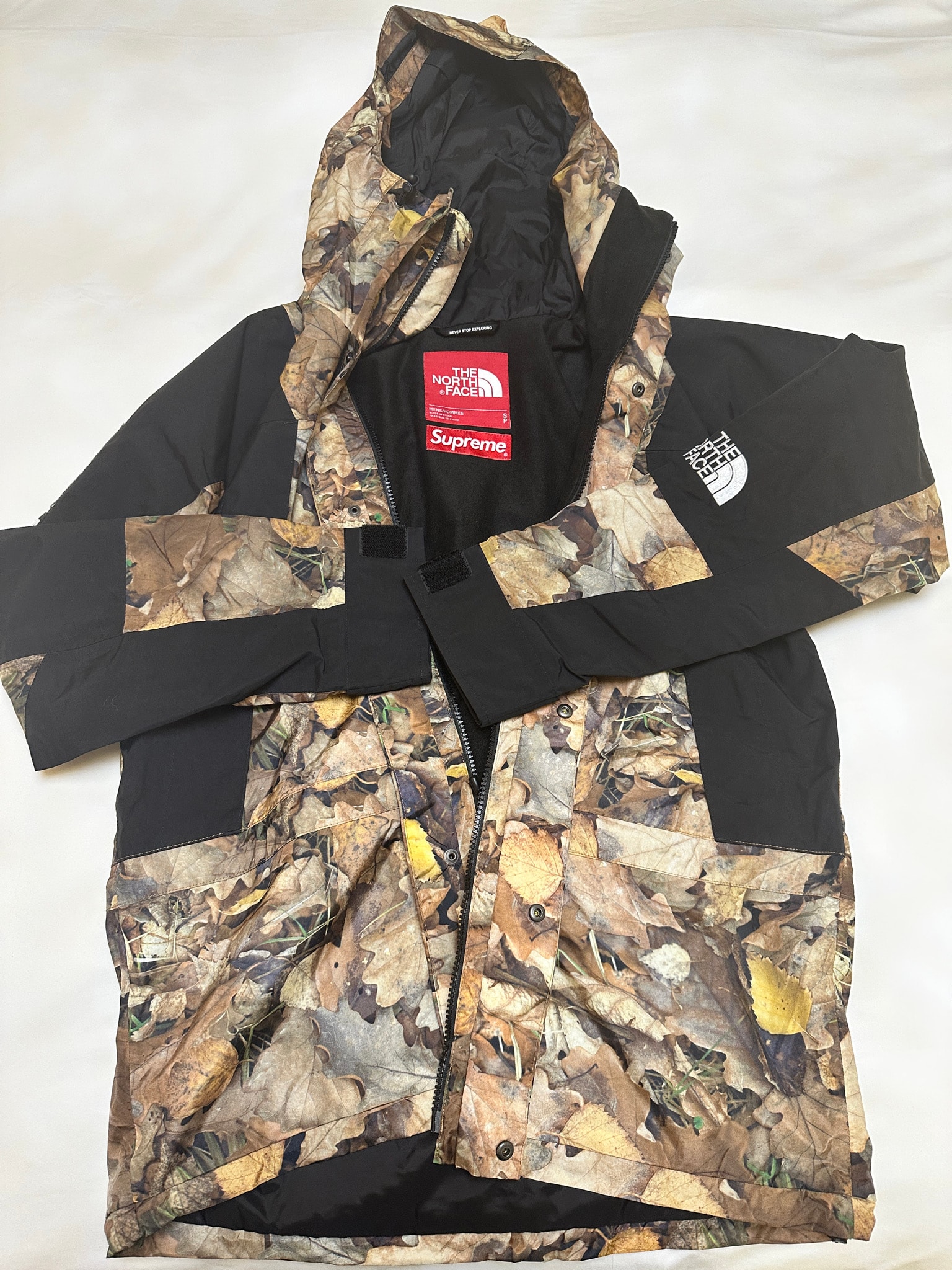 Supreme x The North Face Leaves Mountain Light Jacket "Leaves"