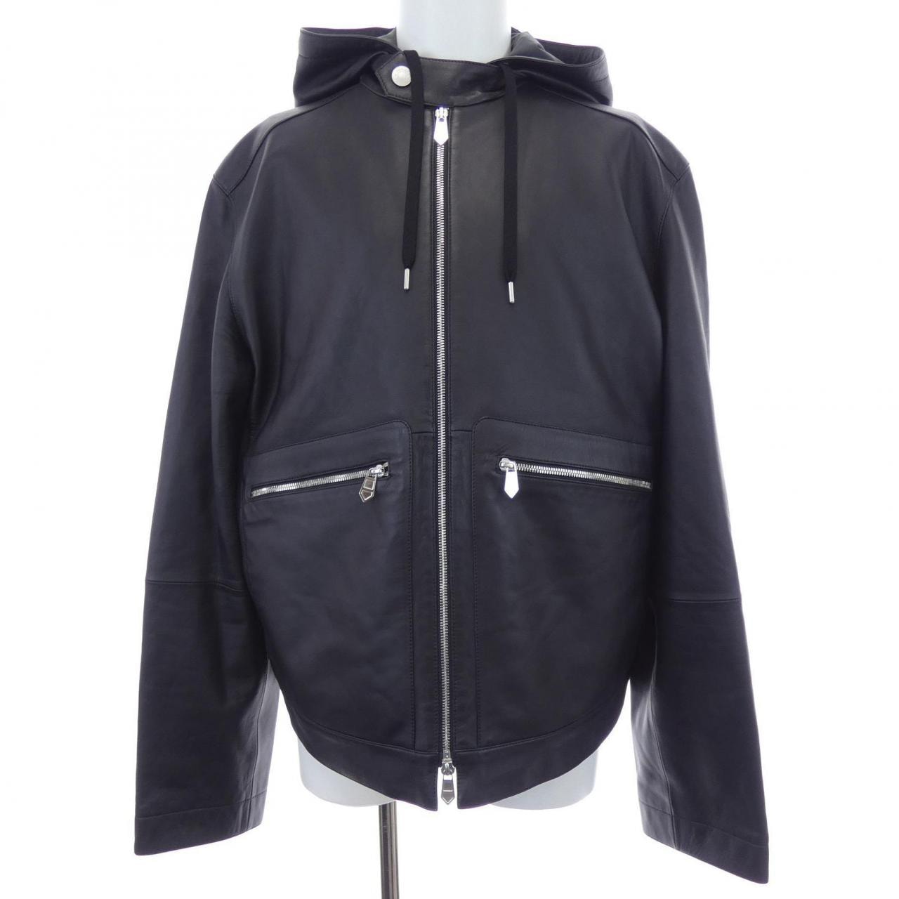 エルメス HERMES 563040HA レザージャケット