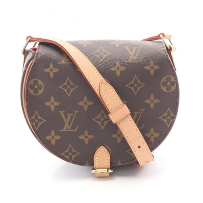 ルイ・ヴィトン LOUIS VUITTON タンブラン ショルダーバッグ バッグ PVCコーティングキャンバス レザー モノグラム レディース ブラウン系 M51179 【中古】