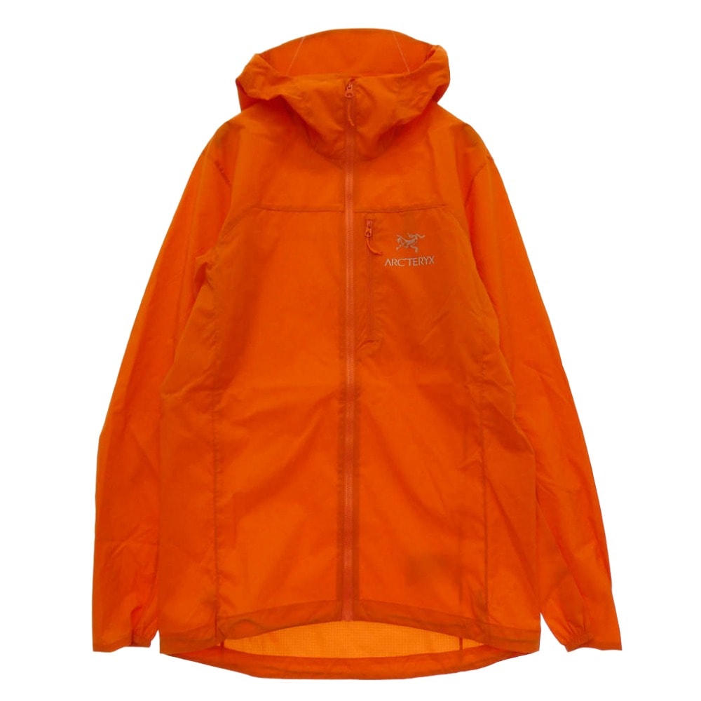 ARC'TERYX アークテリクス 25172 22年製 Squamish Hoody Mens スコーミッシュ フーディ メンズ ジャケット オレンジ系 XS【極上美品】【中古】
