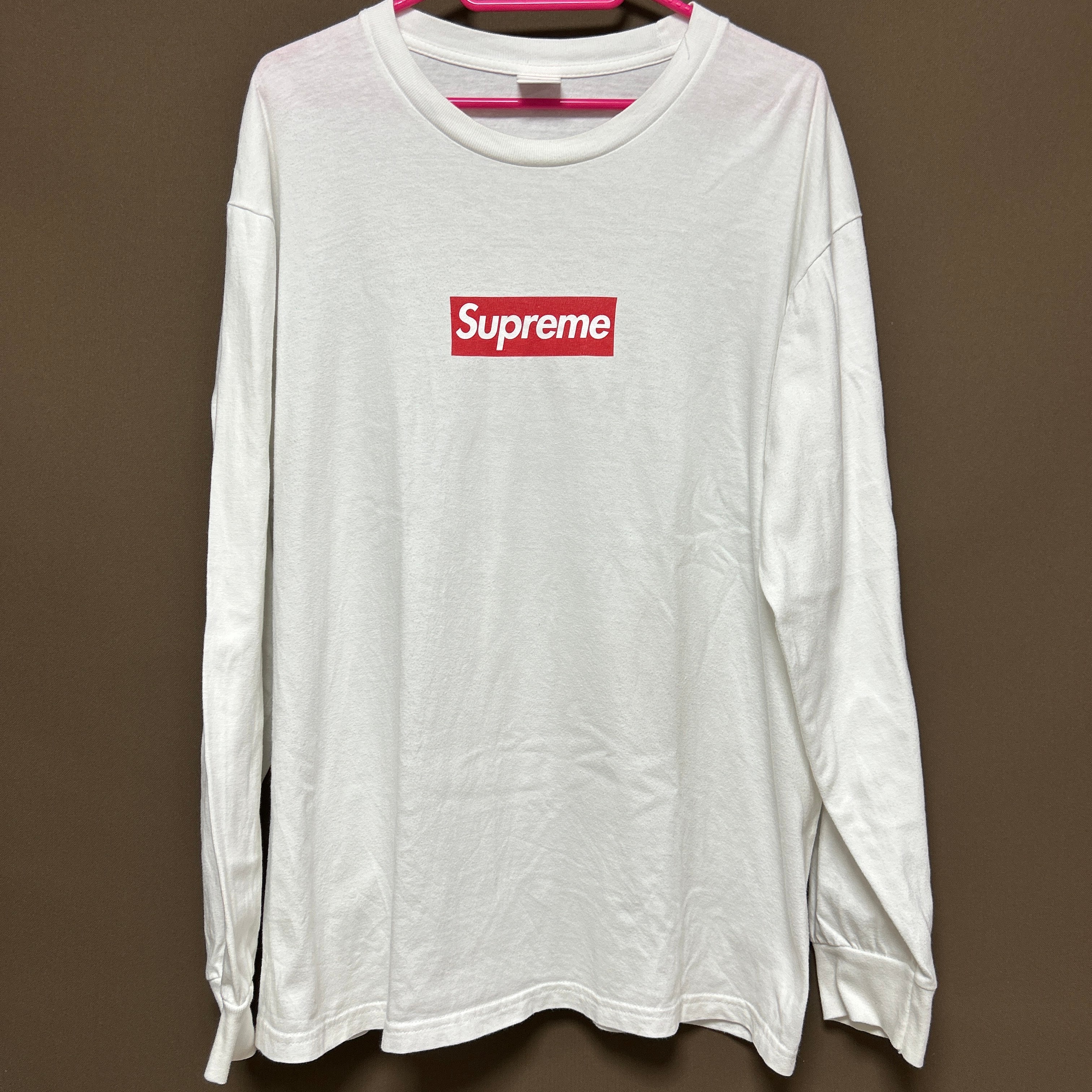 Supreme Box Logo L/S Tee "White"