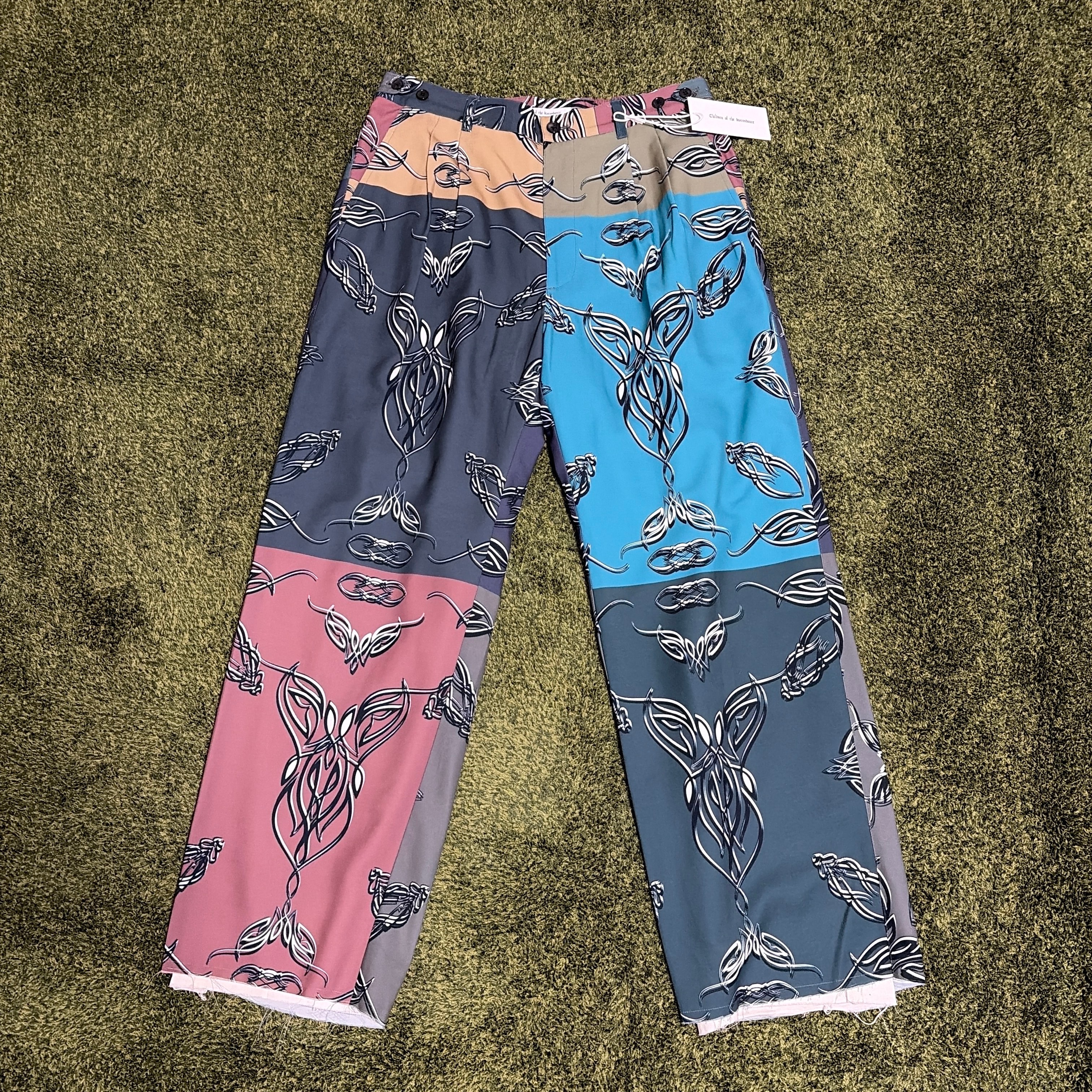 Children of the Discorbance マルチカラーチノパンツ