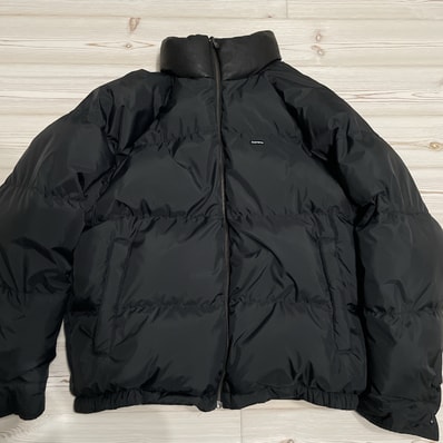 Supreme Reversible Down Puffer Jacket "Black"