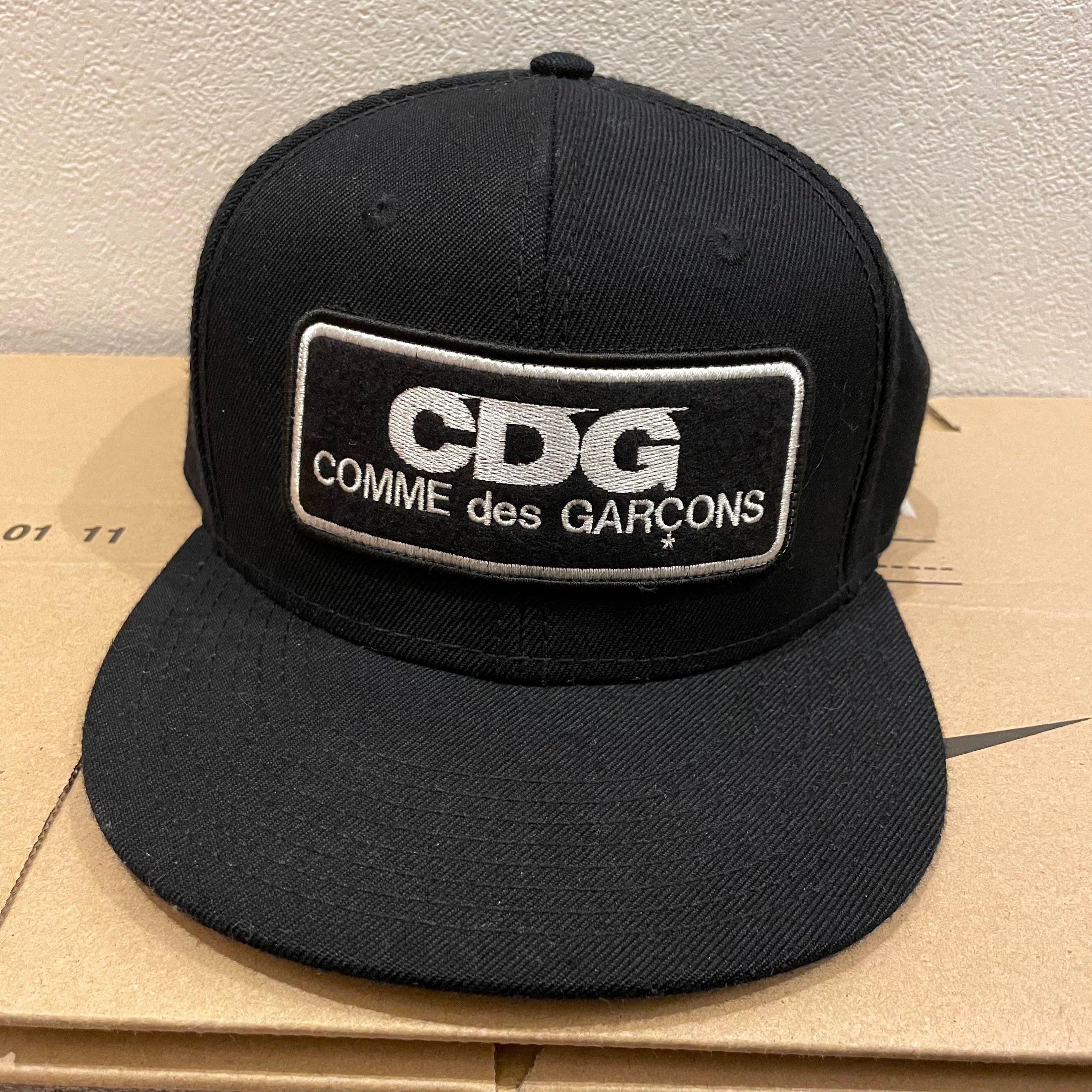 Comme des Garçons LOGO PATCH CAP "Black"