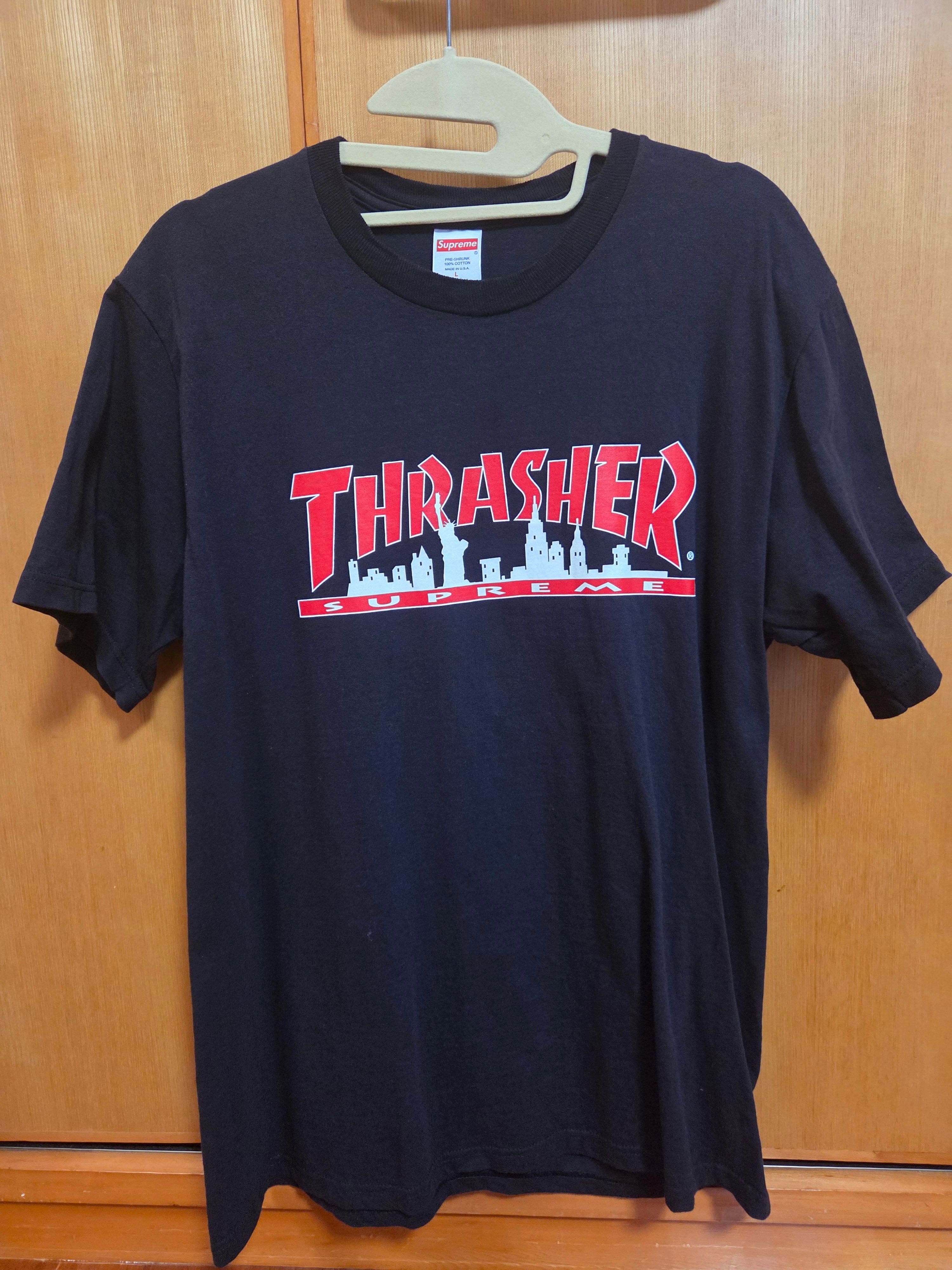 Supreme / Thrasher® Skyline Tee "Black"