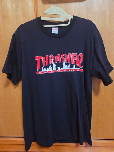 Supreme / Thrasher® Skyline Tee "Black"