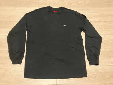 Supreme Small Box L/S Tee "Black"(23SS)